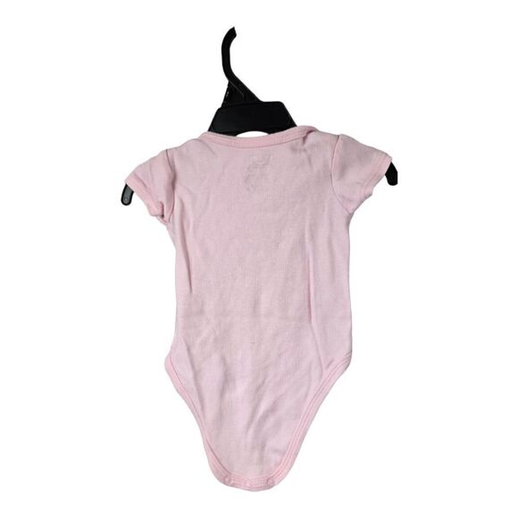 Baby Girl 2pc Lemon Print Onesie Bodysuit Playwear Fruit 6-9M Pink Yellow Bundle - Picture 6 of 8